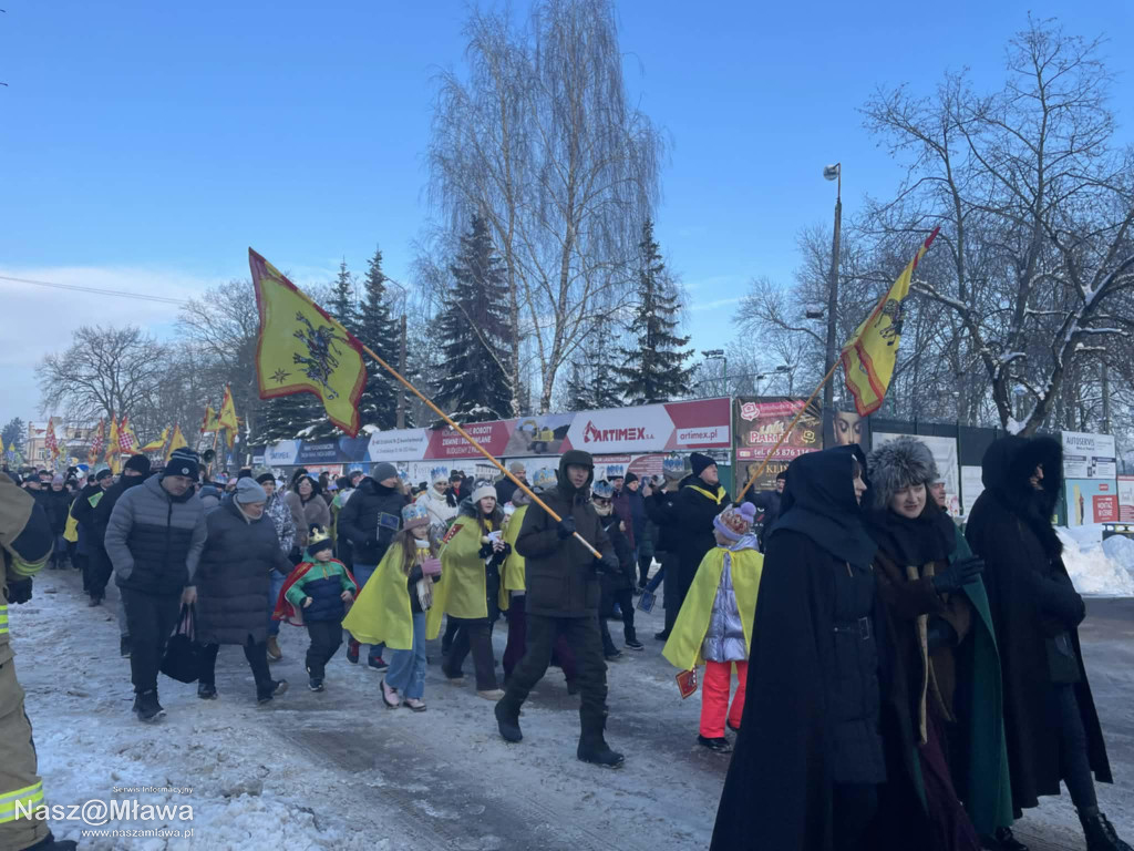 Orszak Trzech Króli przeszedł ulicami Mławy