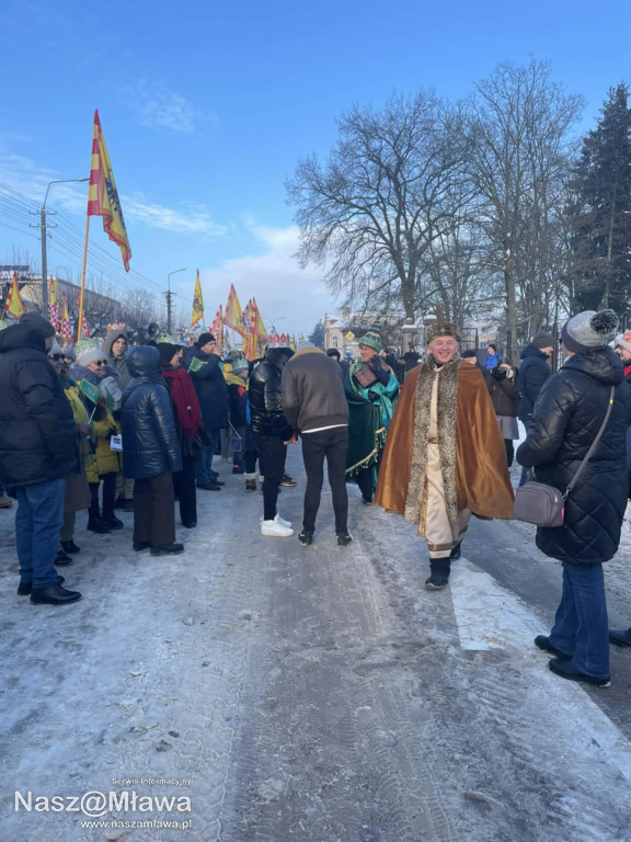 Orszak Trzech Króli przeszedł ulicami Mławy