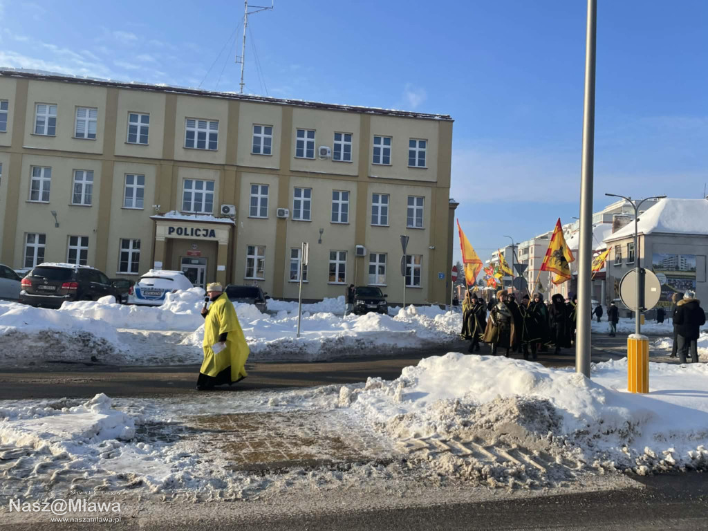 Orszak Trzech Króli przeszedł ulicami Mławy