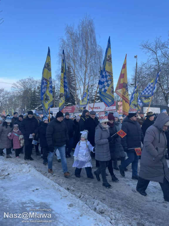 Orszak Trzech Króli przeszedł ulicami Mławy