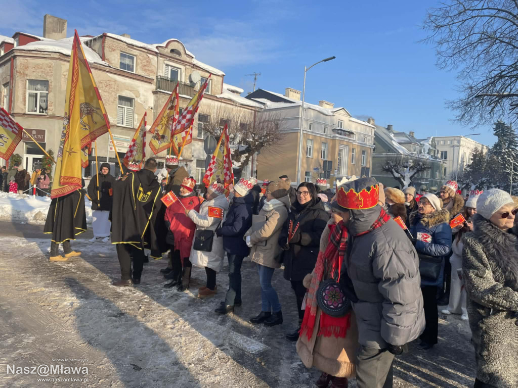 Orszak Trzech Króli przeszedł ulicami Mławy