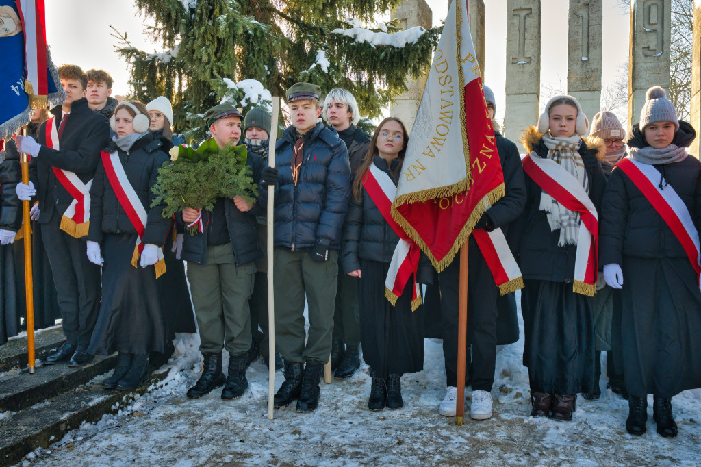 Mławianie upamiętnili ofiary mordu na Kalkówce