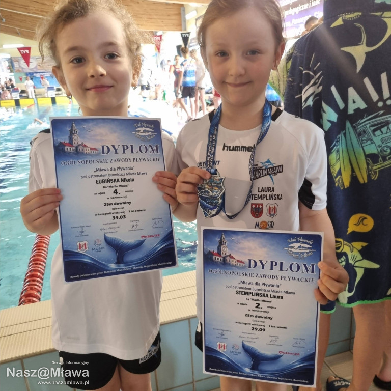 Mława dla pływania