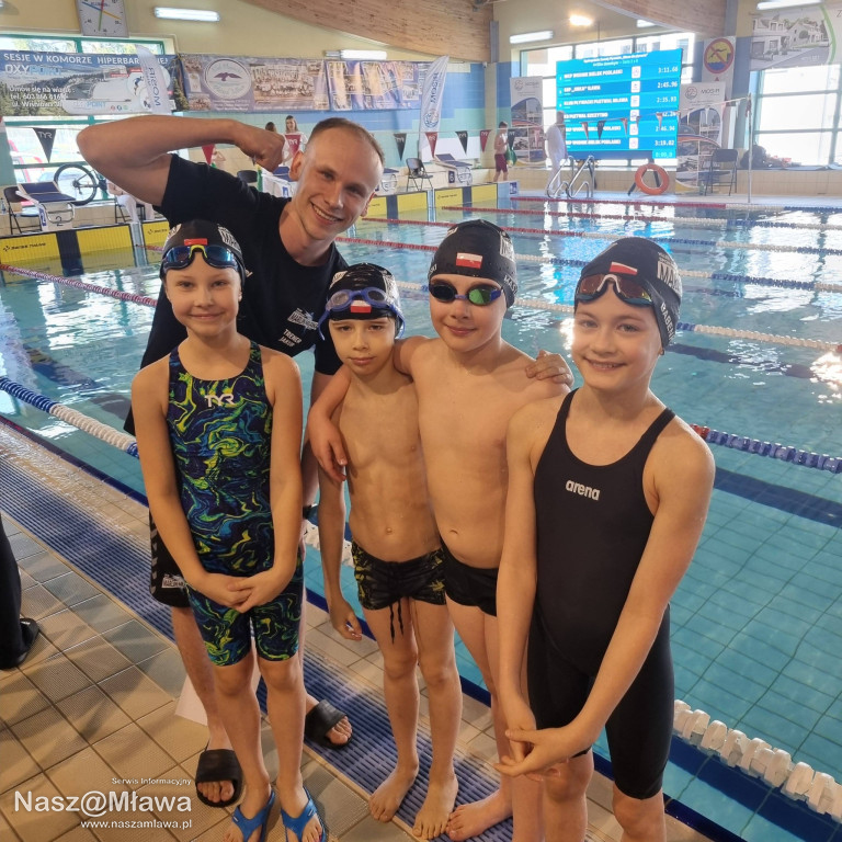 Mława dla pływania