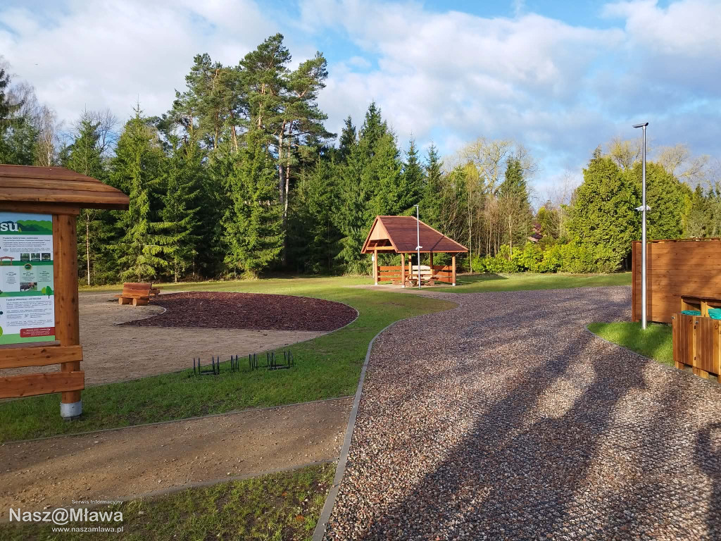 Leśna strefa relaksu na Krajewie