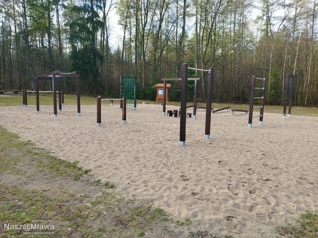 Leśna strefa relaksu na Krajewie