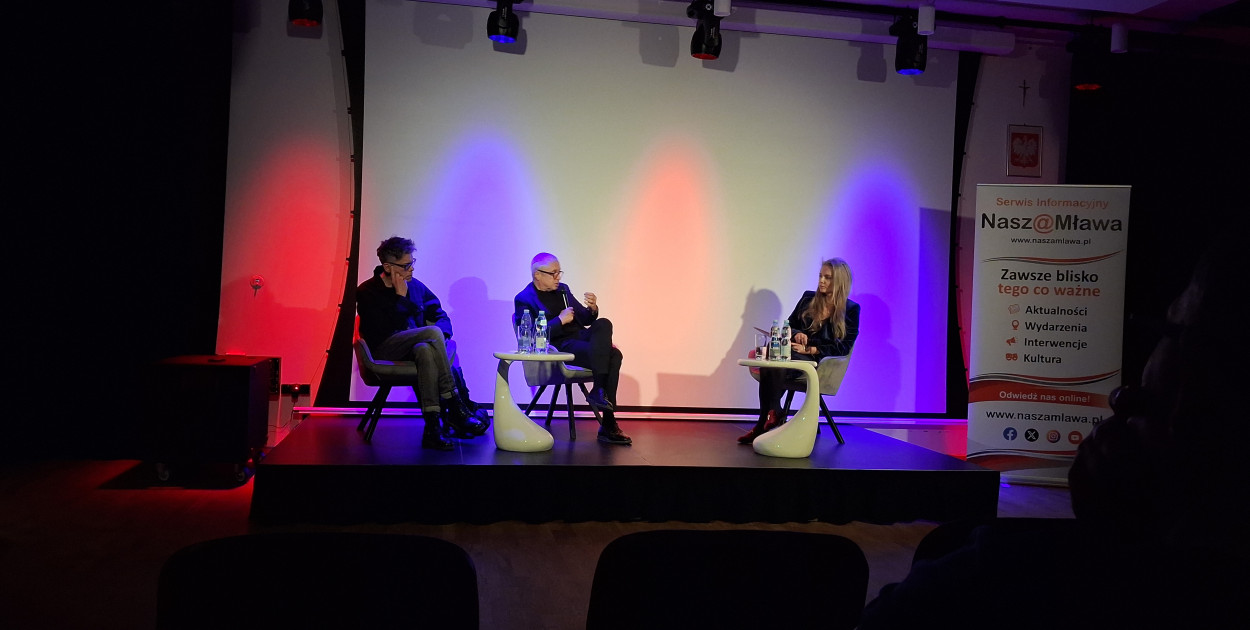 „Mogłem milczeć” – szczera rozmowa z Jackiem Duboisem i Igorem Tuleyą w Mławie