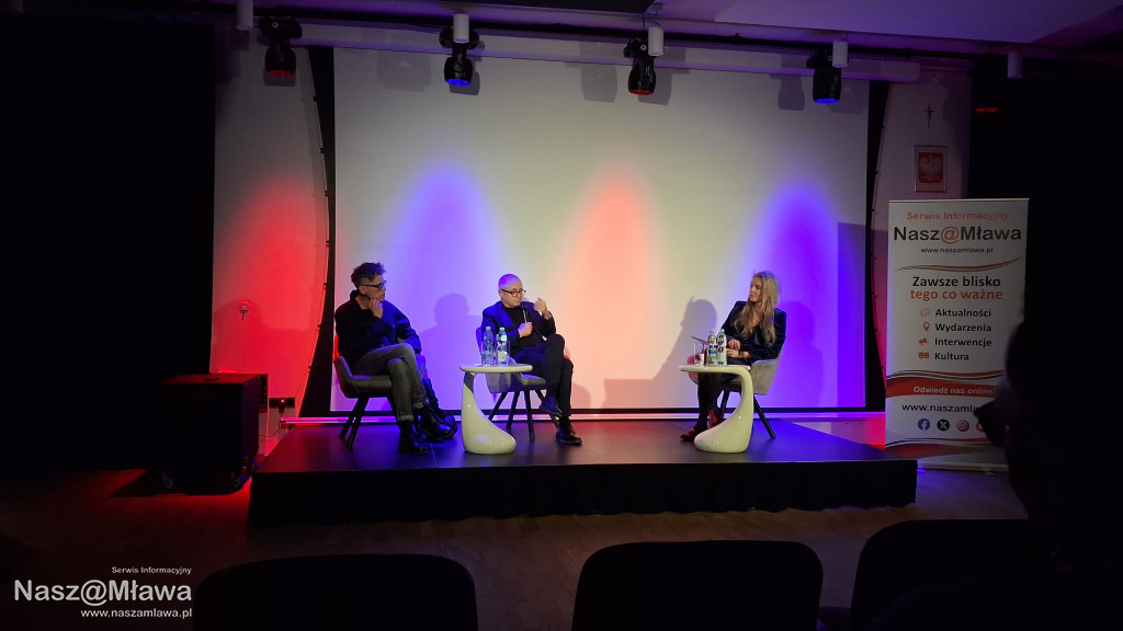 „Mogłem milczeć” – szczera rozmowa z Jackiem Duboisem i Igorem Tuleyą w Mławie