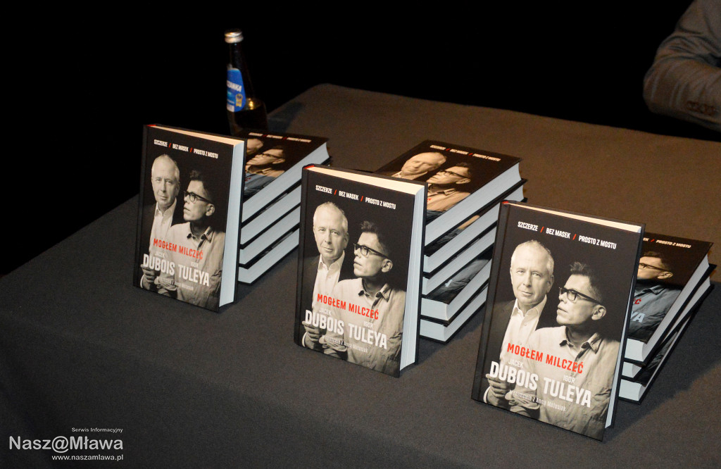 „Mogłem milczeć” – szczera rozmowa z Jackiem Duboisem i Igorem Tuleyą w Mławie