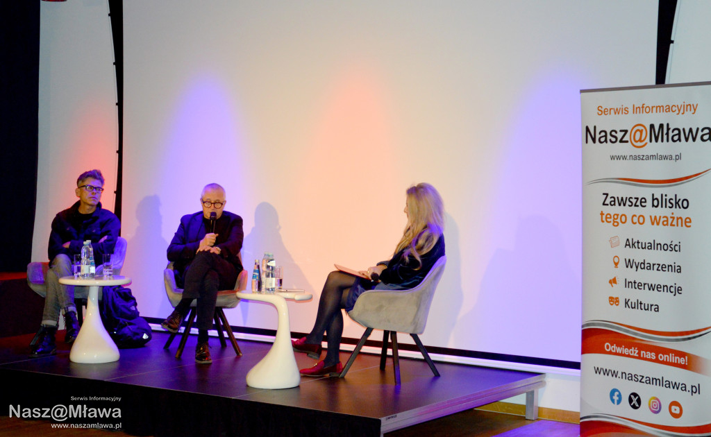 „Mogłem milczeć” – szczera rozmowa z Jackiem Duboisem i Igorem Tuleyą w Mławie