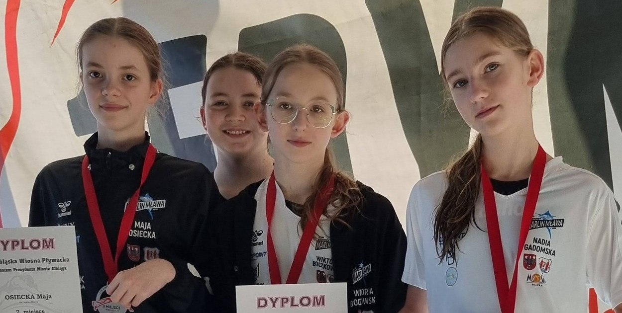 Elbląska wiosna - pływanie