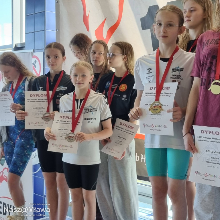 Elbląska wiosna - pływanie