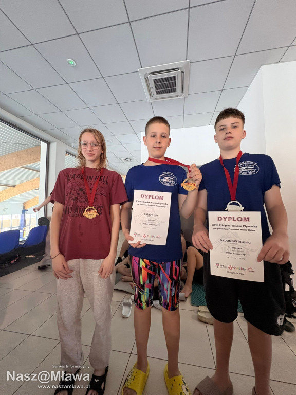 Elbląska wiosna - pływanie