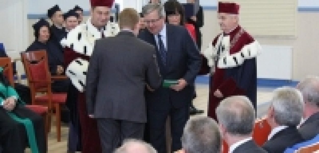 Prezydent Bronisław Komorowski z wizytą w Ciechanowie