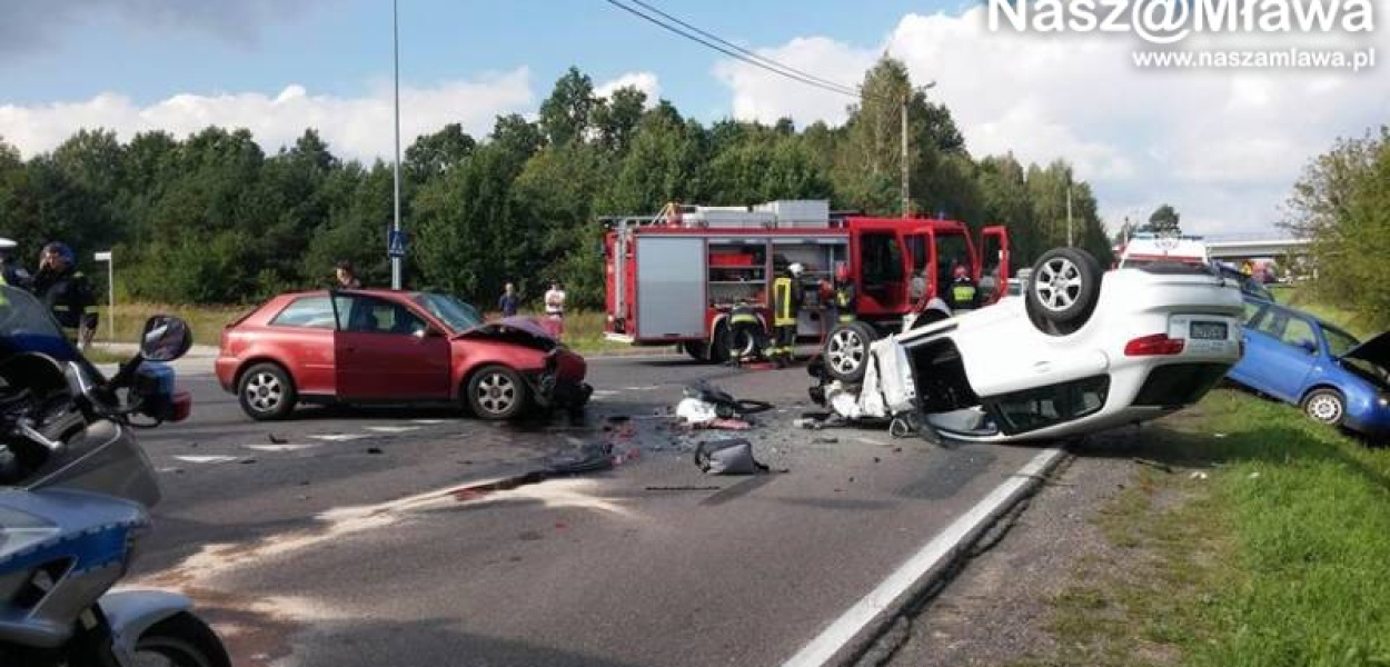 Wypadek na Gdyńskiej. Droga zablokowana [AKTUALIZACJA]