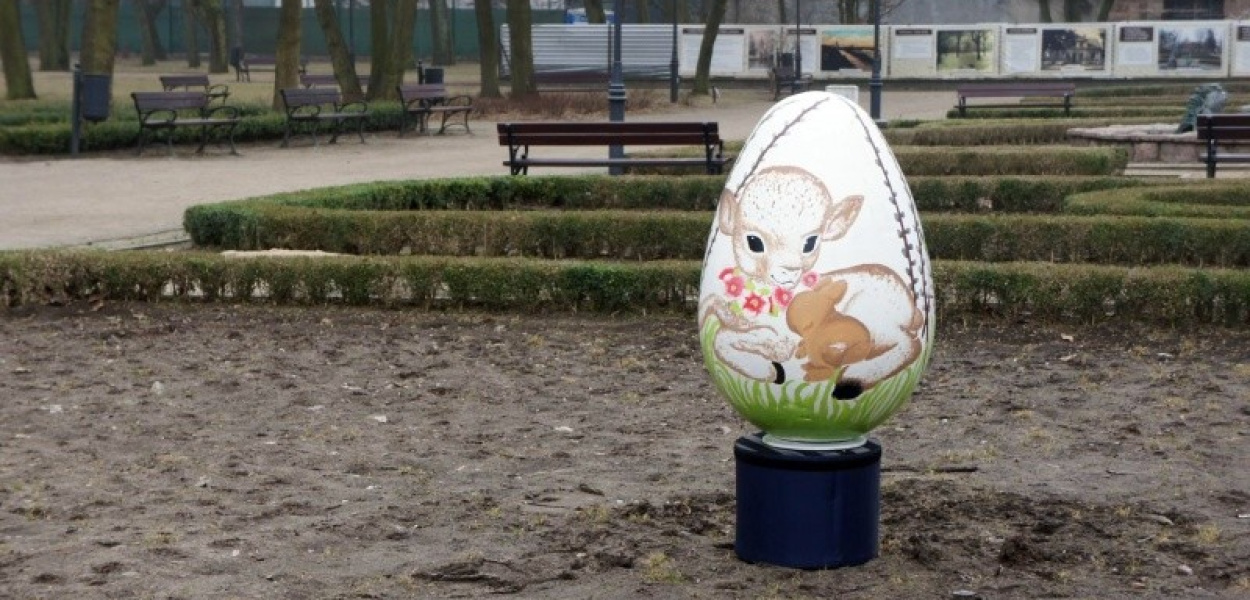 Świątecznie w mławskim parku. Warto wybrać się na spacer