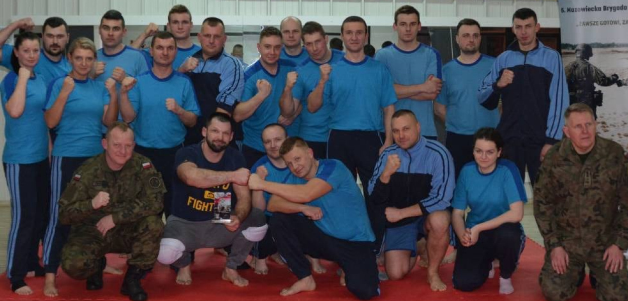 Szymon Kołecki - sztangista i olimpijczyk - trenował Terytorialsów