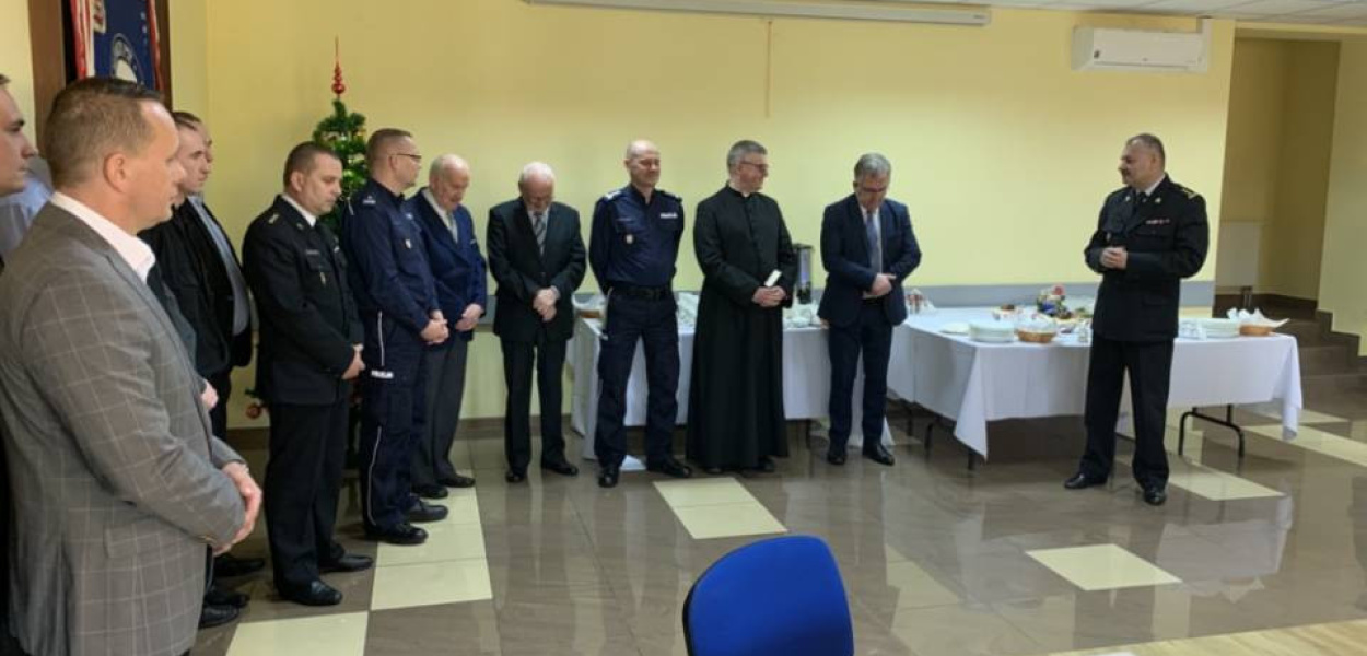 Opłatek u mławskich strażaków