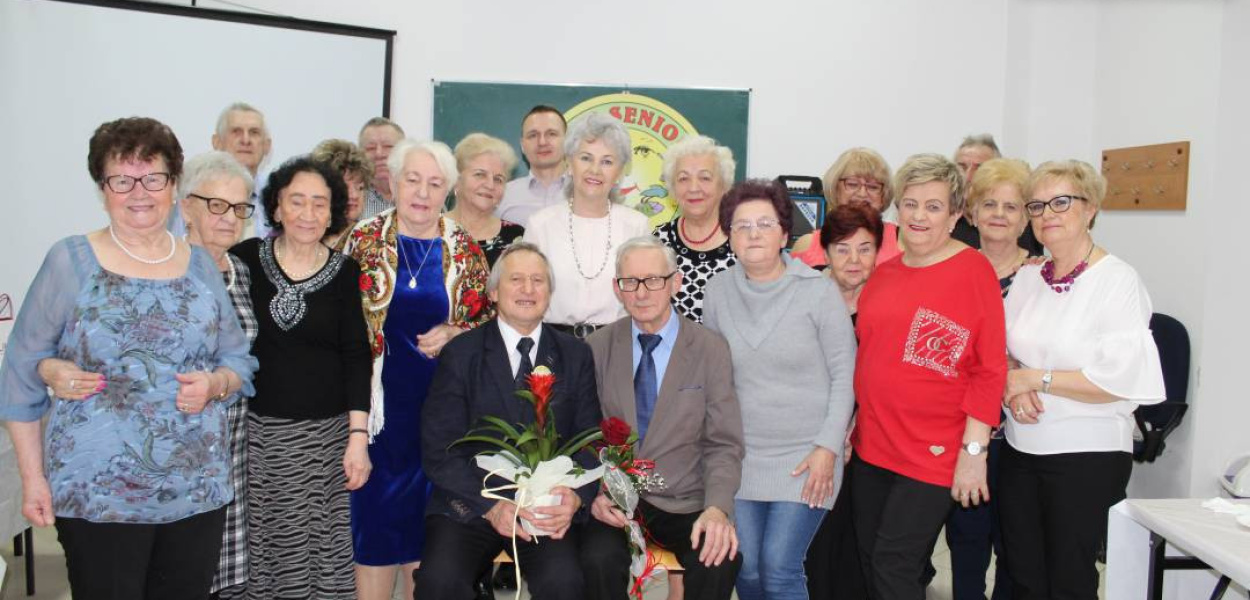 Klub seniora "Pogodny Uśmiech" w karnawale