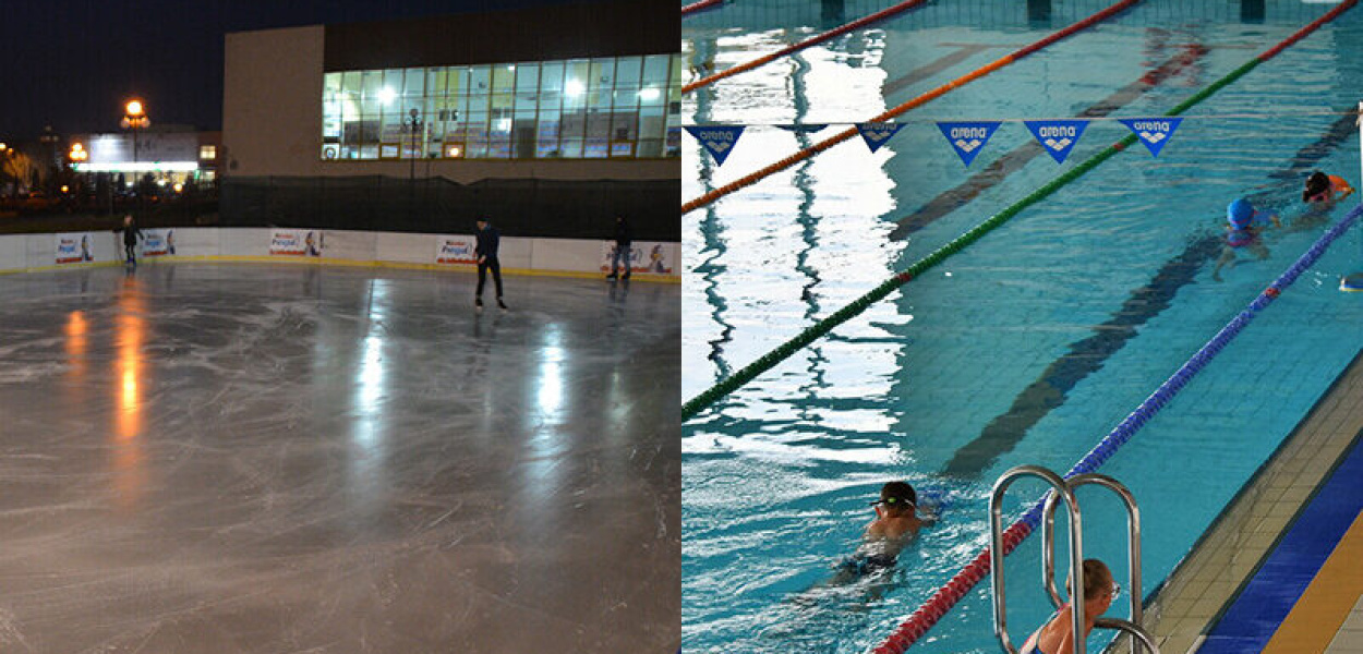 U sąsiadów. Oprócz basenu otworzą też lodowisko