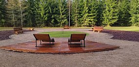 Leśna strefa relaksu na Krajewie