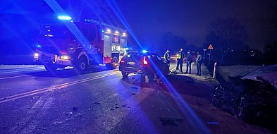 Zderzenie 3 pojazdów, w tym ciągnika rolniczego-214321