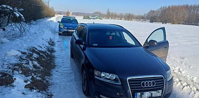 Mława. Pościg za kierowcą audi