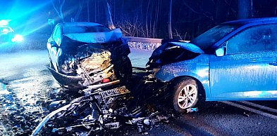 Toyota zjechała na przeciwległy pas