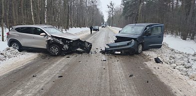 Czołówka na trasie Kunki – Szreńsk