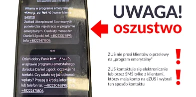 Oszuści podają się za pracowników ZUS, domagają się wpłaty pieniędzy