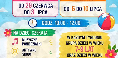 Bezpłatne wakacje dla dzieci w Mławie pełne atrakcji