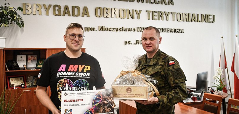 Zostań żołnierzem na jeden dzień! 5 Mazowiecka Brygada OT wspiera WOŚP