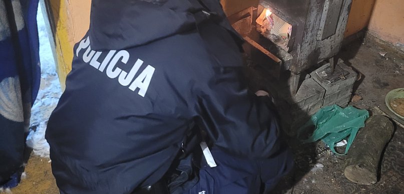 Odnaleźli skrajnie wychłodzonego 30-latka