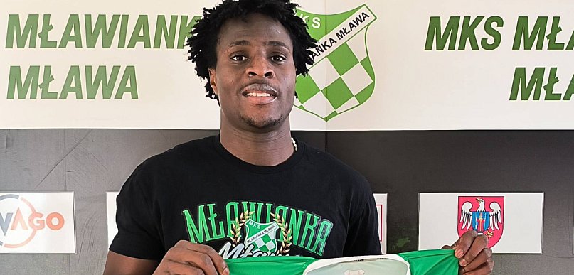 Nowy pomocnik z Nigerii. Porażka z Hutnikiem