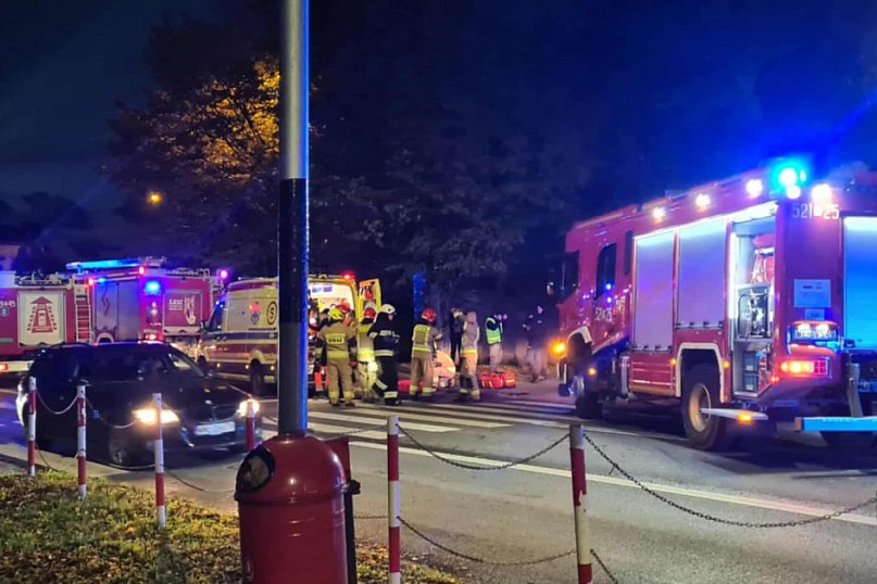 Autobus potrącił mężczyznę na hulajnodze