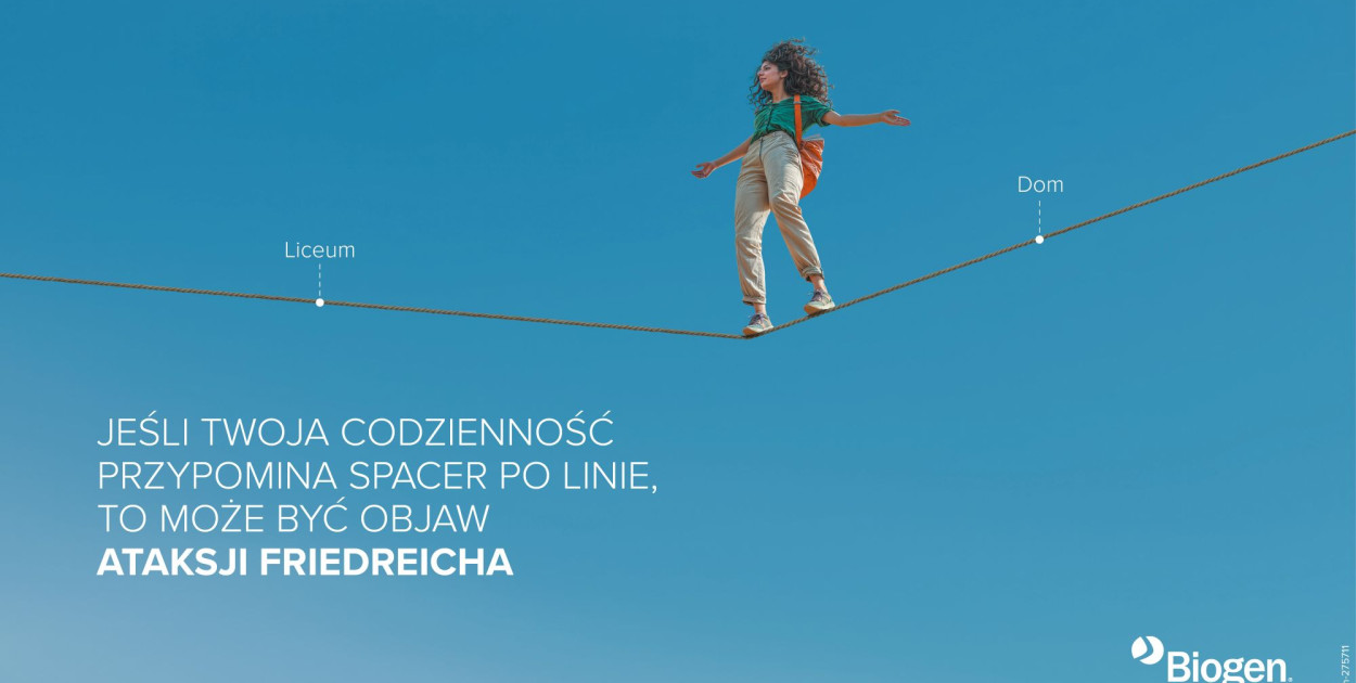 Jeśli Twoja codzienność przypomina spacer po linie, to może być objaw ataksji Frie