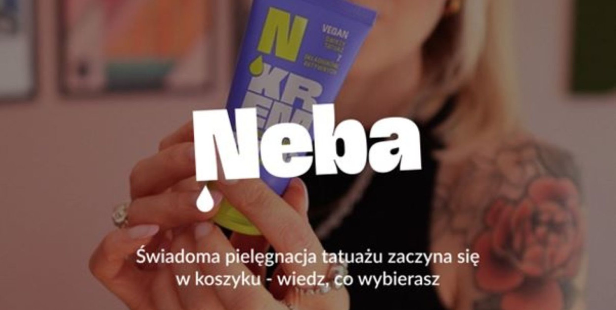 Neba: świadoma pielęgnacja tatuażu zaczyna się w koszyku - wiedz, co wybierasz