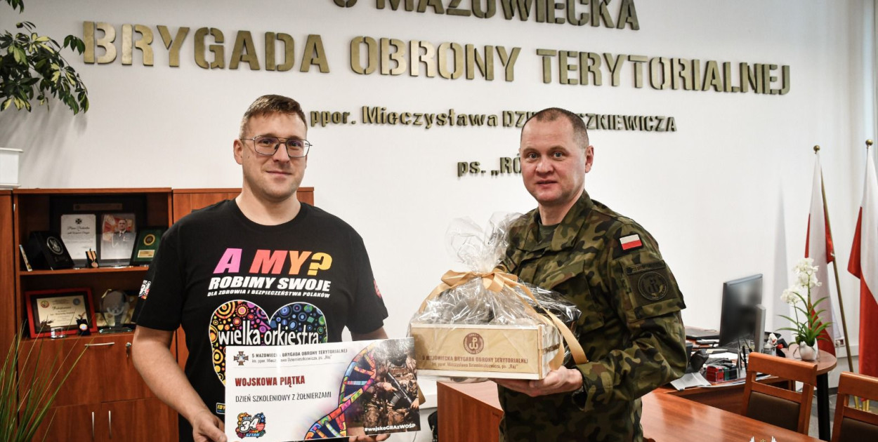 Zostań żołnierzem na jeden dzień! 5 Mazowiecka Brygada OT wspiera WOŚP