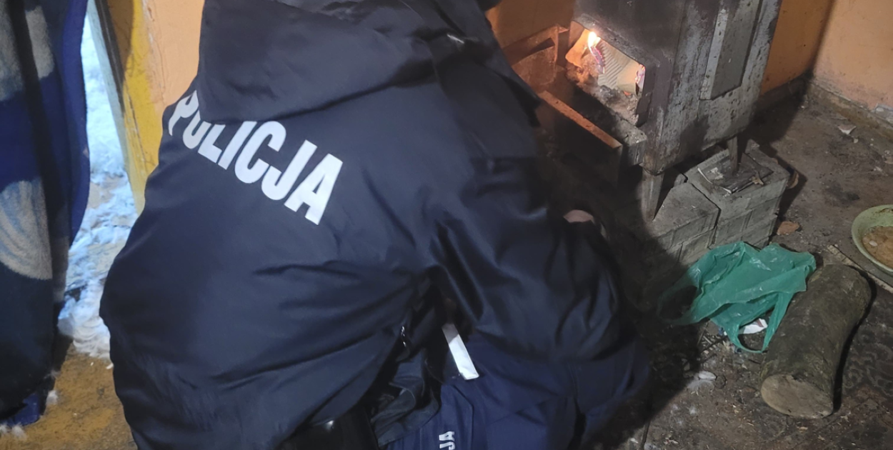 Odnaleźli skrajnie wychłodzonego 30-latka