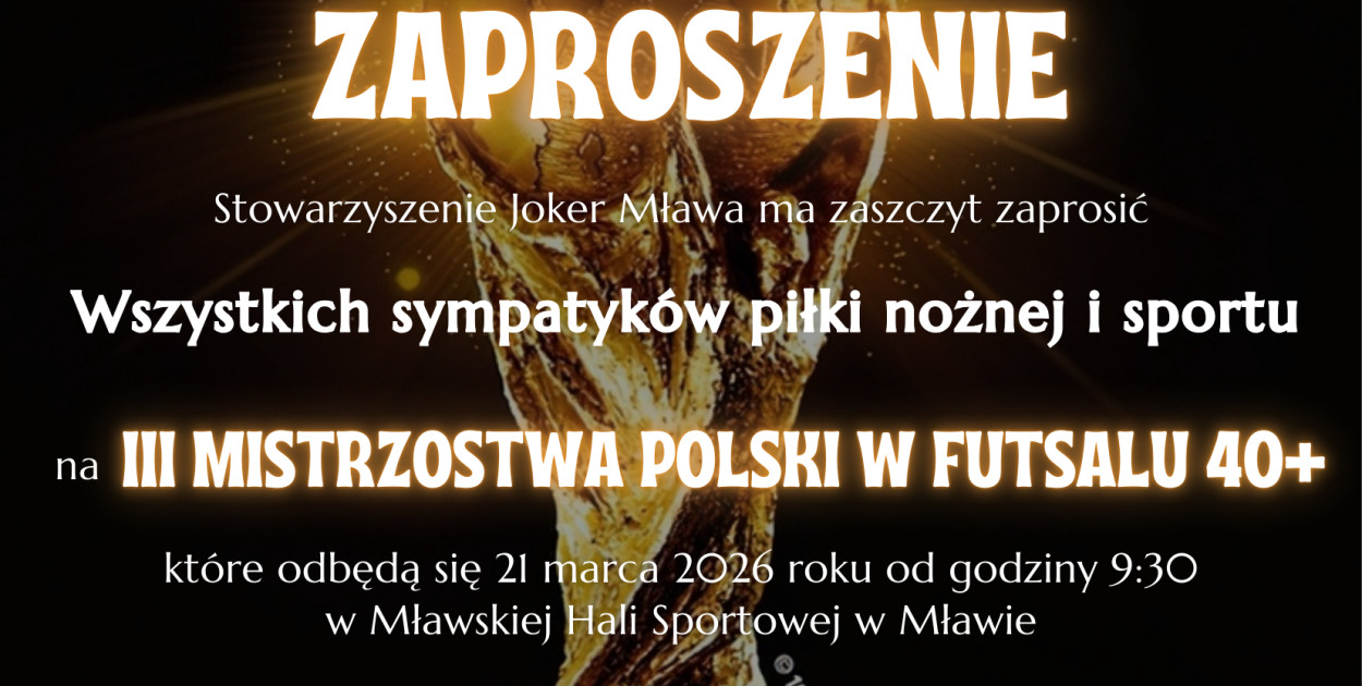 Doświadczenie, pasja i hala w ogniu. Mława szykuje się na III Mistrzostwa Polski w