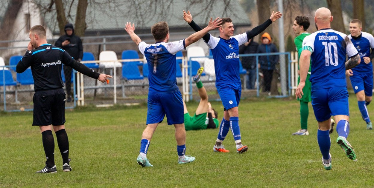 Strzegowo już na podium. Przełamanie Konopianki
