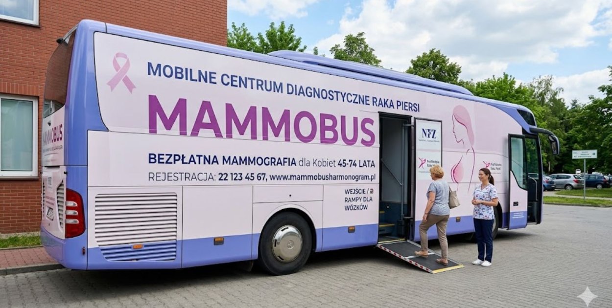 Bezpłatna mammografia na Mazowszu: Sprawdź harmonogram mammobusów
