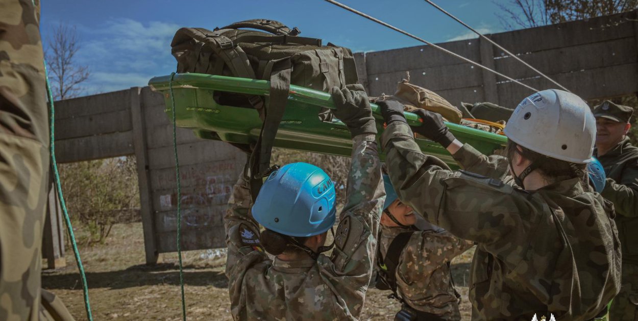 Międzynarodowe szkolenie kobiet-żołnierzy 5. Mazowieckiej Brygady OT