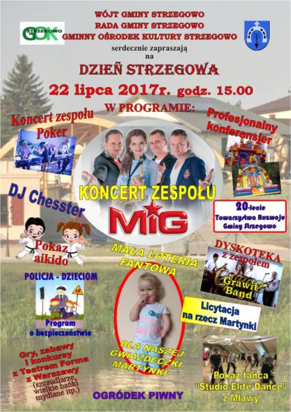 nowy plakat dzien strzegowa