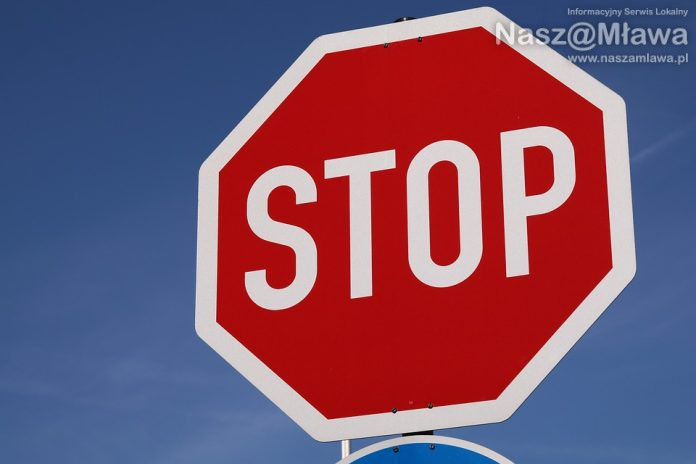 stop znak zakaz
