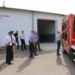 Litewscy strażacy z wizytą w mławskiej OSP 20