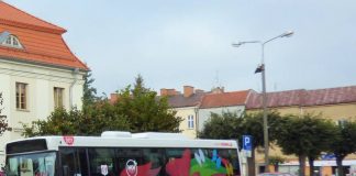 Miejski autobus w Mlawie
