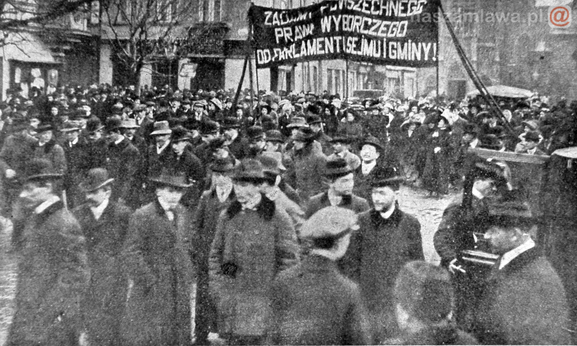 1911 pochod w Dzien Kobiet