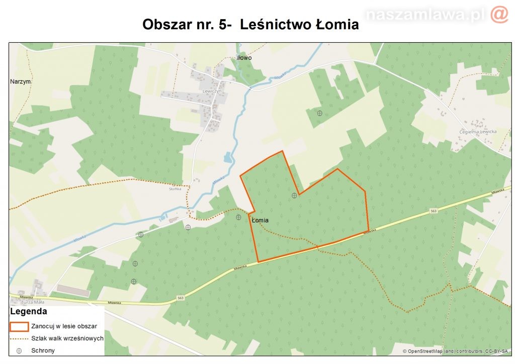 Obszar nr 5 Lesnictwo Lomia