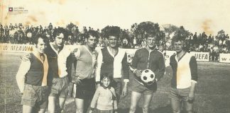 piłkarze Mławianki na boisku